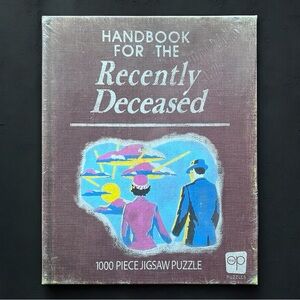 Beetlejuice Handbook of the Deceased 1000 Piece Jigsaw Puzzle (New/Sealed)